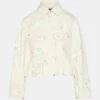 Sloan Floral Jacket Peach Beige