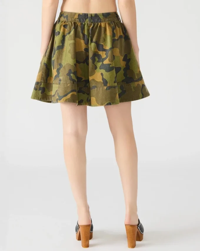 Sloan Skirt Camouflage