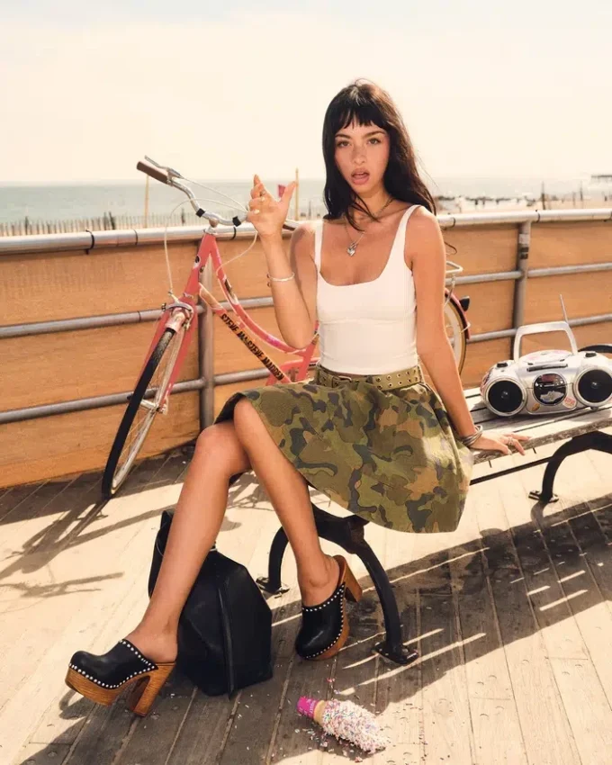 Sloan Skirt Camouflage