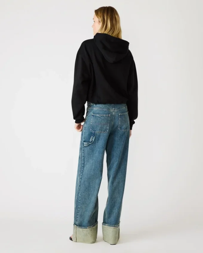 Sm Logo Hoodie Black