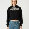 Sm Logo Hoodie Black