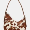 Smith Bag Brown Cow Print