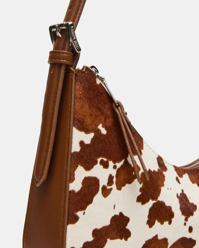 Smith Bag Brown Cow Print