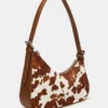 Smith Bag Brown Cow Print