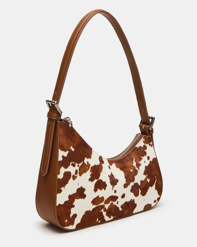 Smith Bag Brown Cow Print