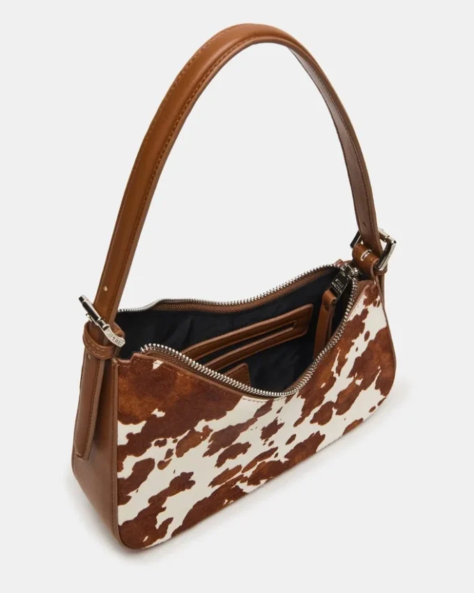Smith Bag Brown Cow Print