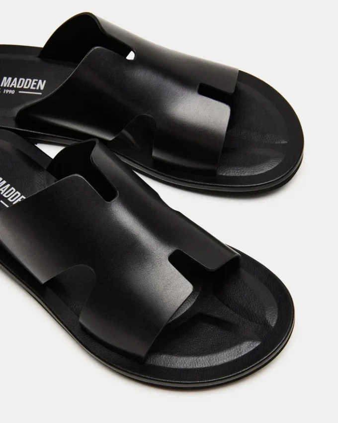 Splash Black Leather