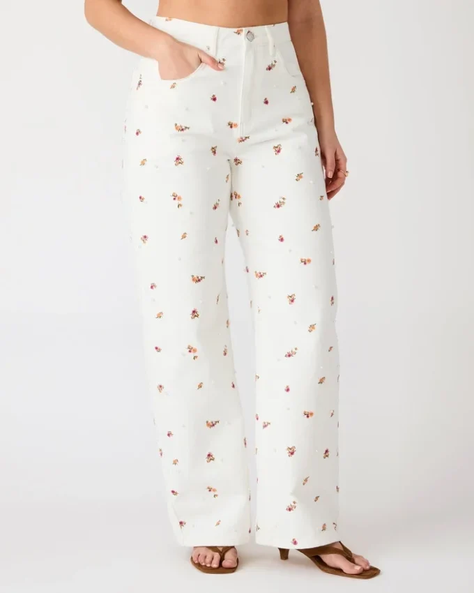 Sydnee Floral Jean Antique