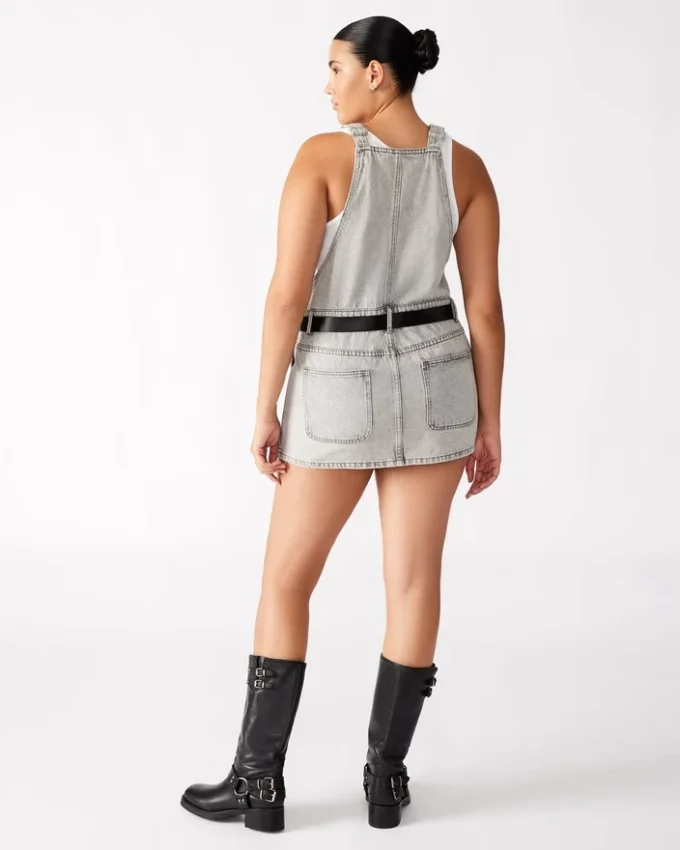 Tamia Dress Light Grey