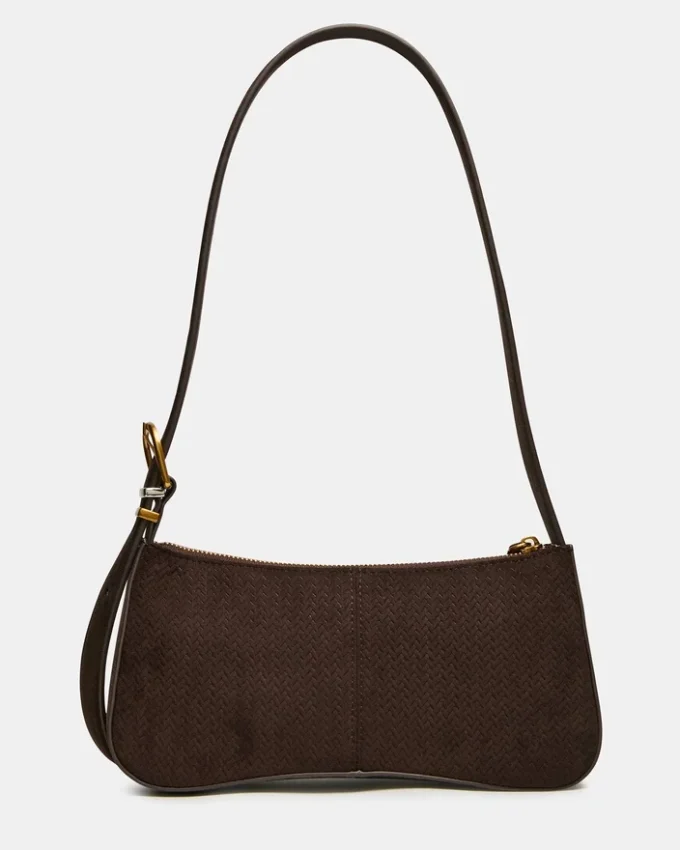 Tanzie Woven Bag Chocolate