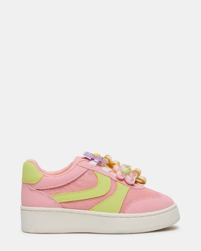 Toddlers’ Jersey Lime/Pink