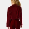 Tonia Blazer Red Velvet