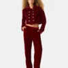 Tonia Blazer Red Velvet