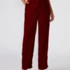 Tonia Pant Red Velvet