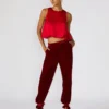 Tonia Pant Red Velvet