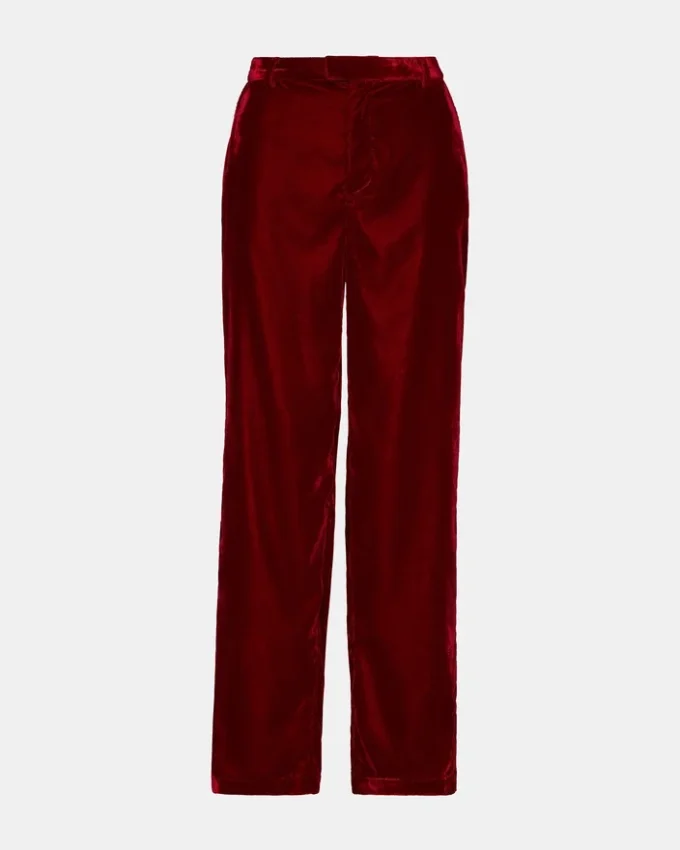 Tonia Pant Red Velvet