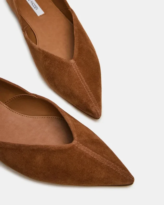 Tovi Chestnut Suede