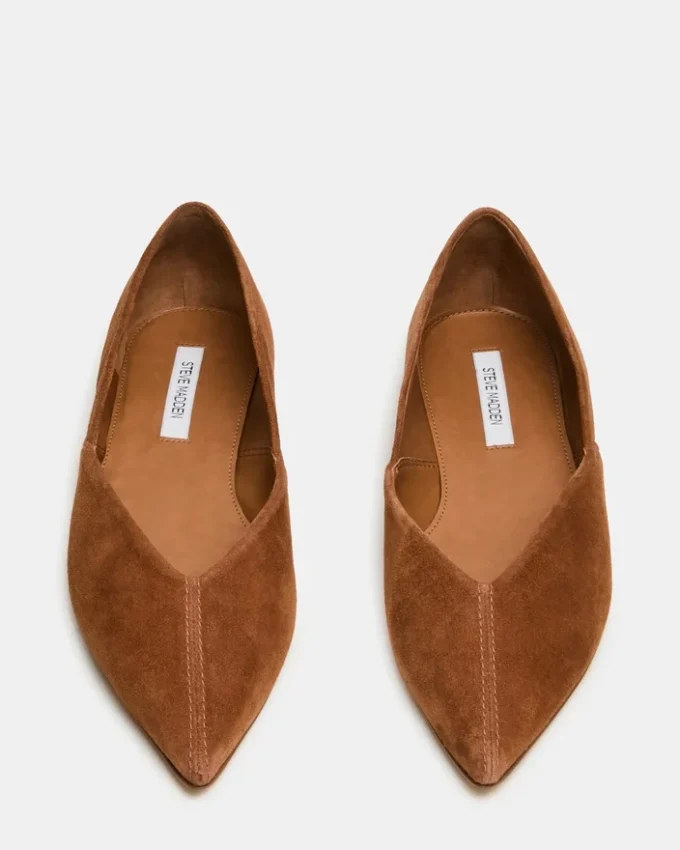 Tovi Chestnut Suede