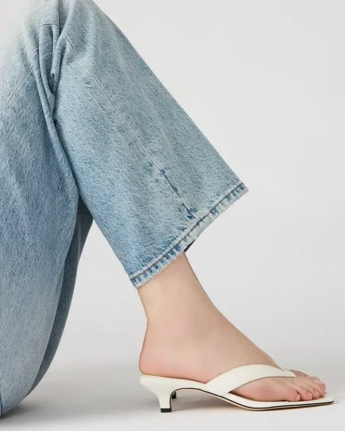 Tracie White Leather