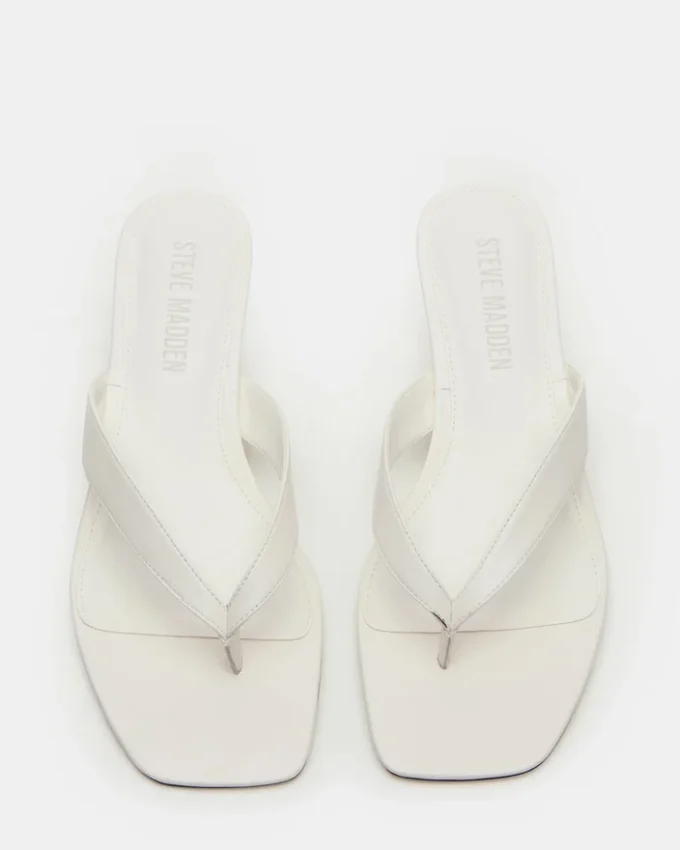 Tracie White Leather