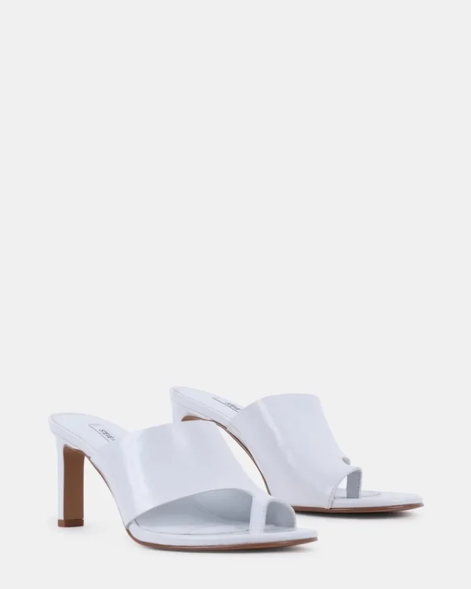 Valentin White Leather