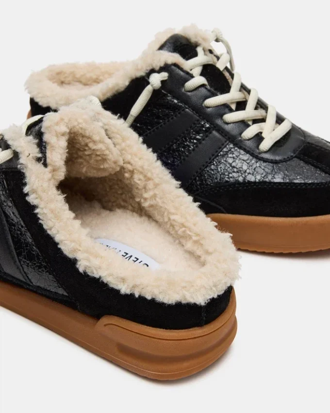 Vandy Faux Fur Black Multi