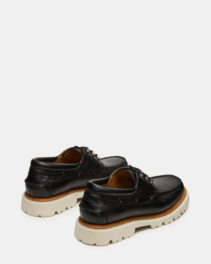 Victor Black Leather