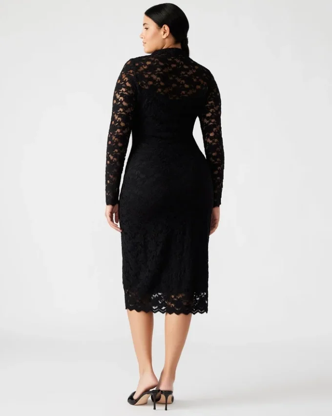 Vivienne Lace Dress Black