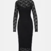 Vivienne Lace Dress Black