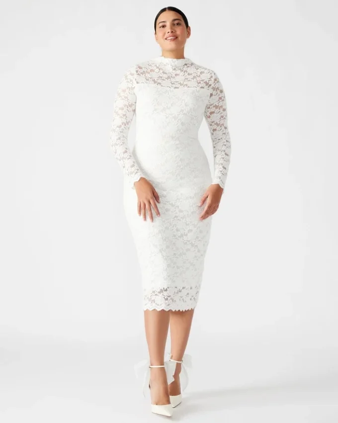 Vivienne Lace Dress Ivory