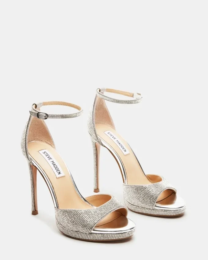 Wiley Silver Rhinestones