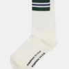 Wynn 2 Pack Stripe Athleisure Socks Egret
