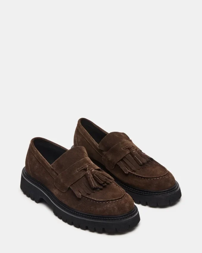 Zev Brown Suede