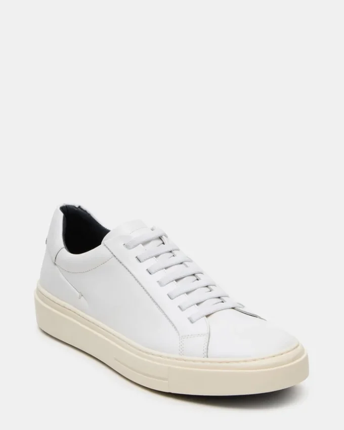 Zoii White Leather