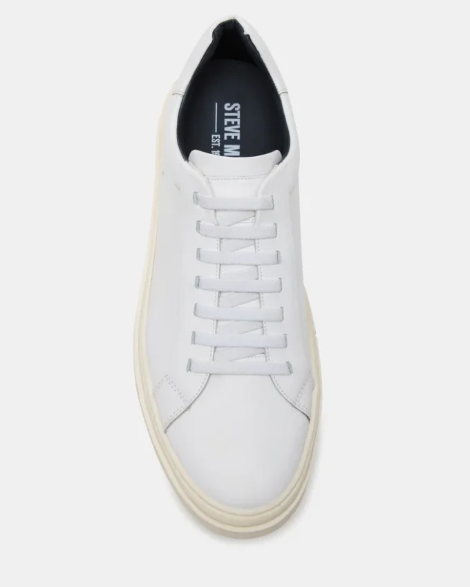 Zoii White Leather